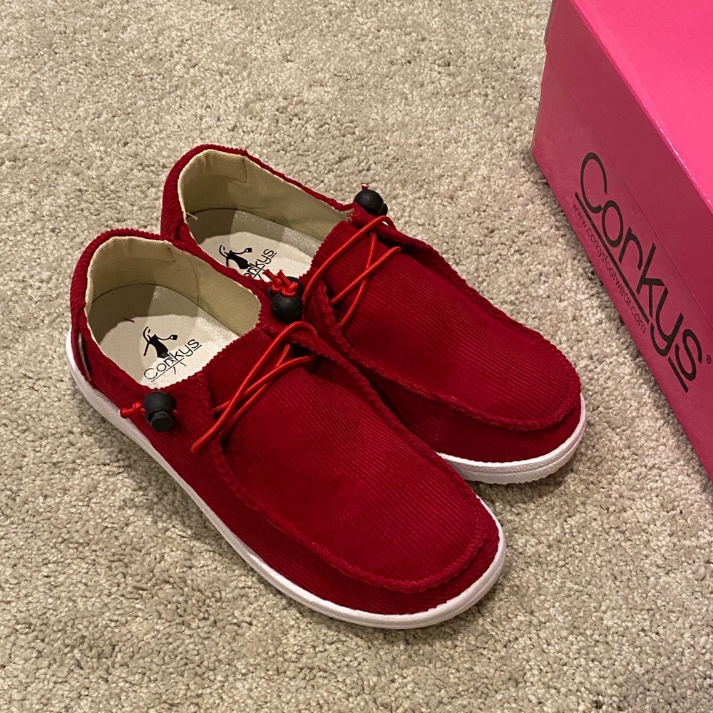 Corkys women’s red shoes, 7